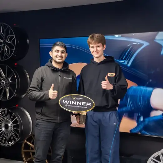 Ultimate Wins winner handover