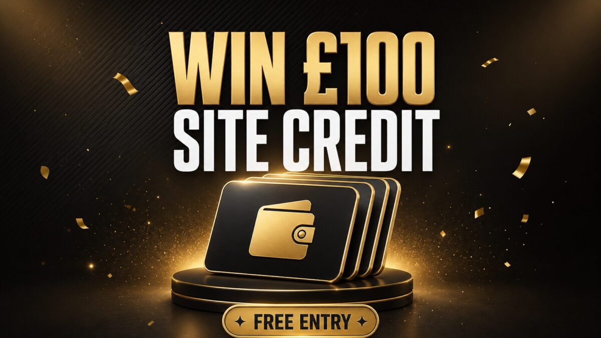 Win £100 Ultimate Wins site credit – free entry